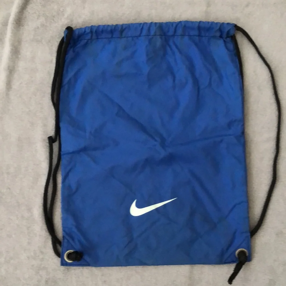 Nike Royal Blue Drawstring Backpack